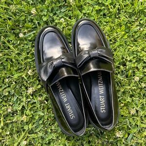 Stuart Weitzman Ribbon Sofia Bold Loafer